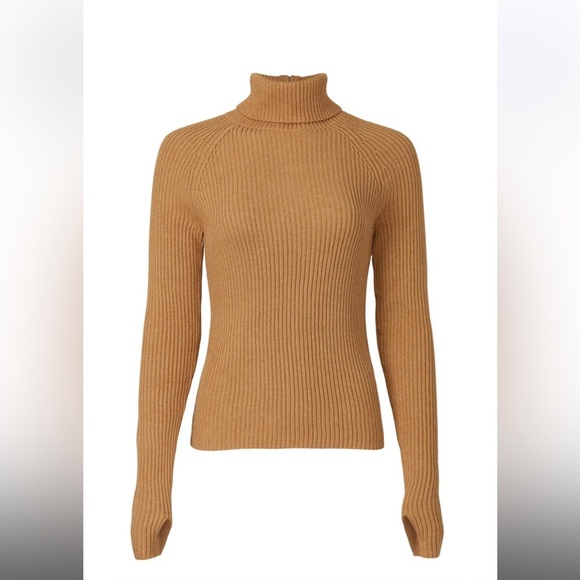 F/KaufmanFranco Collective Zip Back Turtleneck Sweater, RTR - Picture 5 of 9